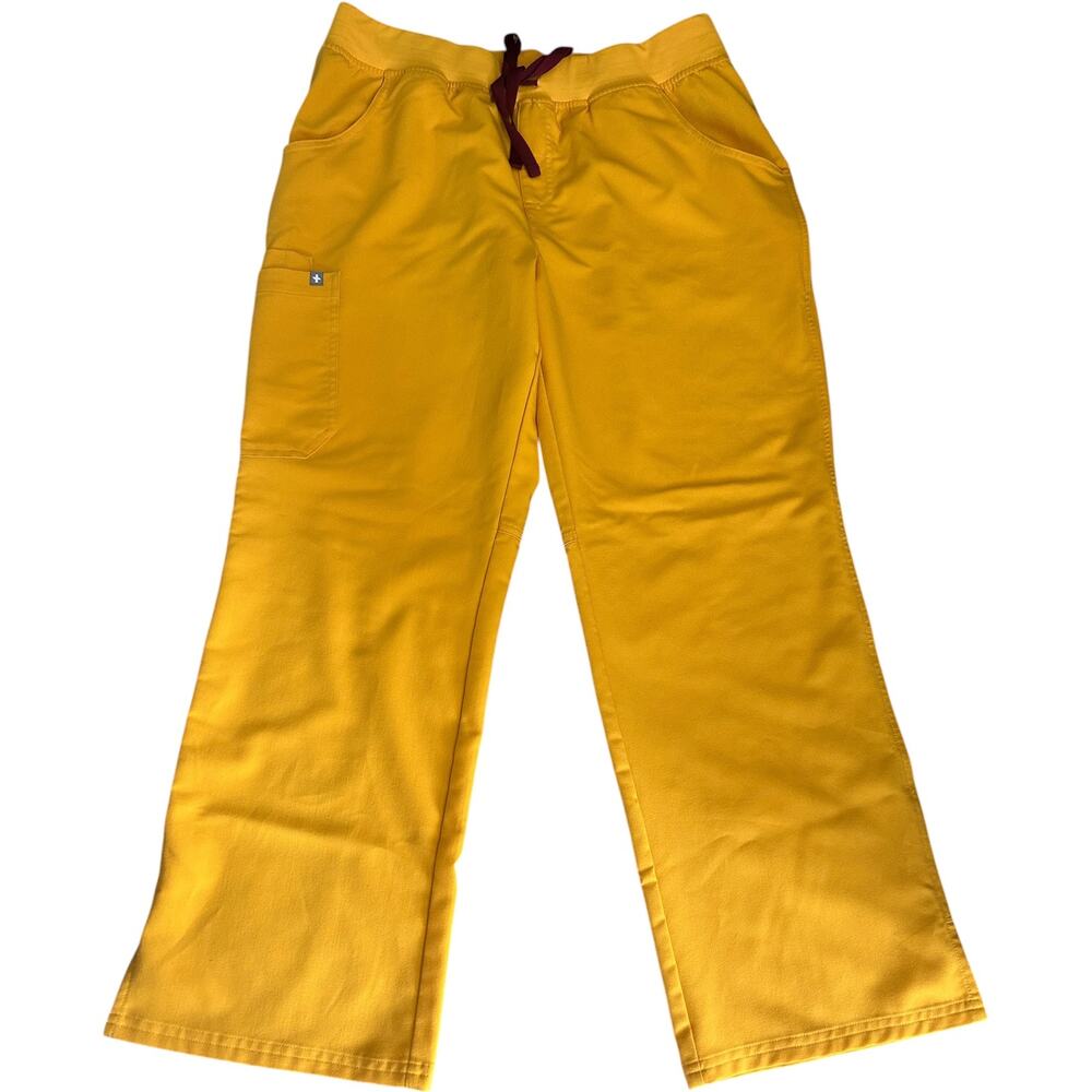 NWOT Figs KADE Safety Yellow PO #3535 Scrub Pants Discontinued Color XL/P